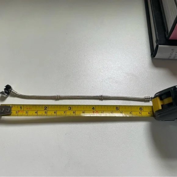 Pandora Moments Barrel Clasp Snake Chain Bracelet - Picture 5 of 7